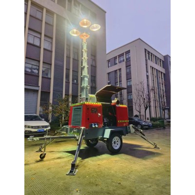 液壓燈塔，混合能源液壓燈塔、移動照明燈塔廠家